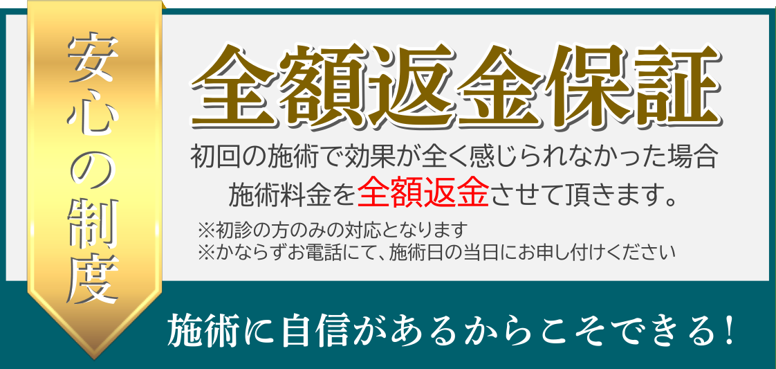 志木 石井整骨院 返金保証